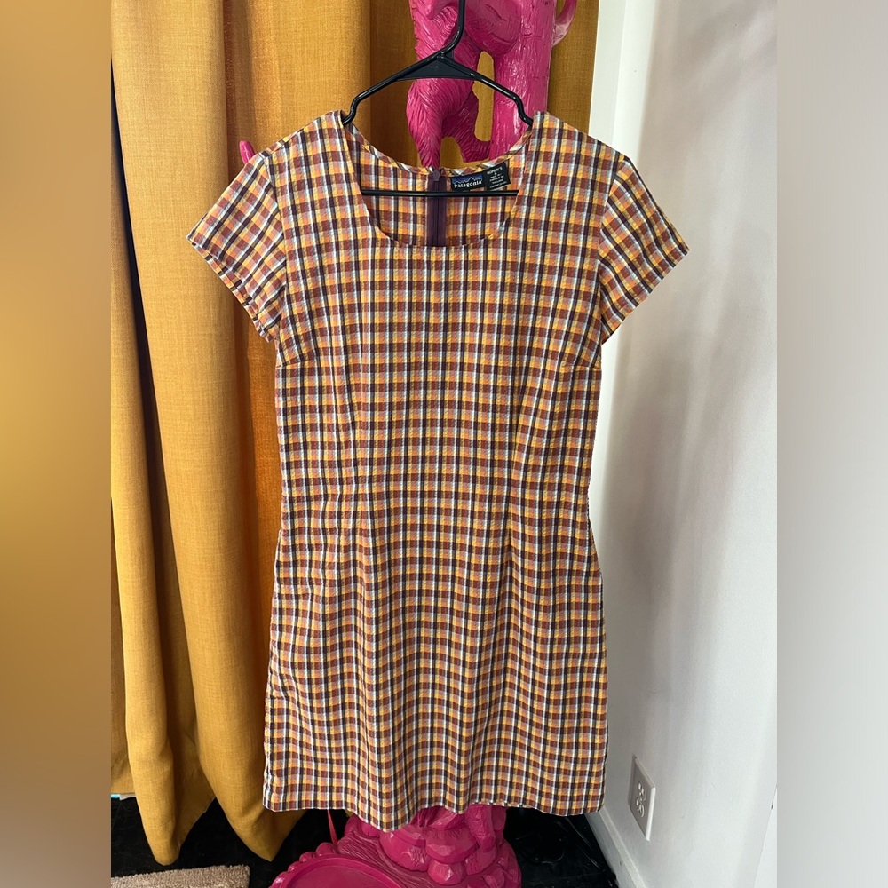 Vintage plaid Patagonia dress